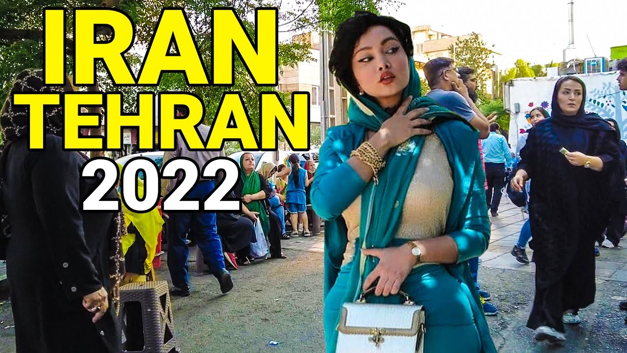IRAN - Walking in The Beautiful City Of Tehran 2022 Beryanak Neighborhood Vlog ایران