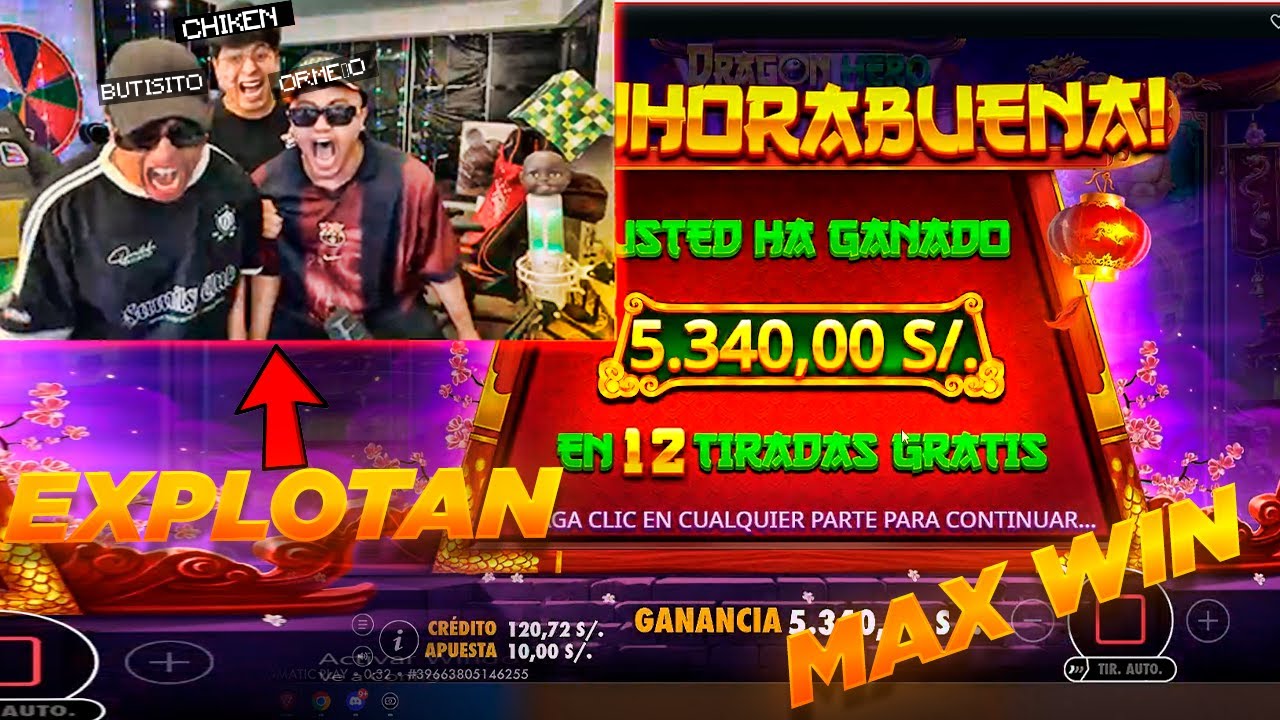 Buti,Orme&ntilde;o Y Chiken Se SACAN Un MAX WIN 🤑 En este JUEGO|Bono de 1k De soles