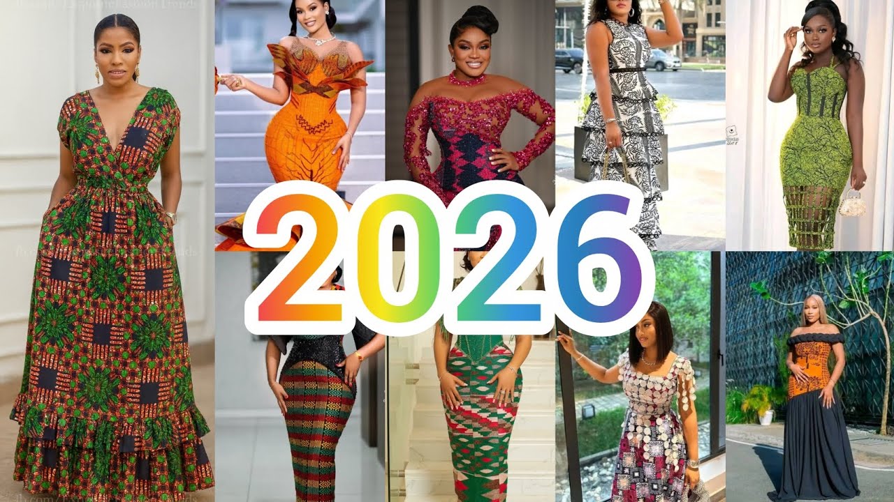1TRENDY AND HOTTEST ANKARA GOWN STYLES/ANKARA LONG & SHORT GOWN DESIGNS /TRENDING ANKARA STYLES . 