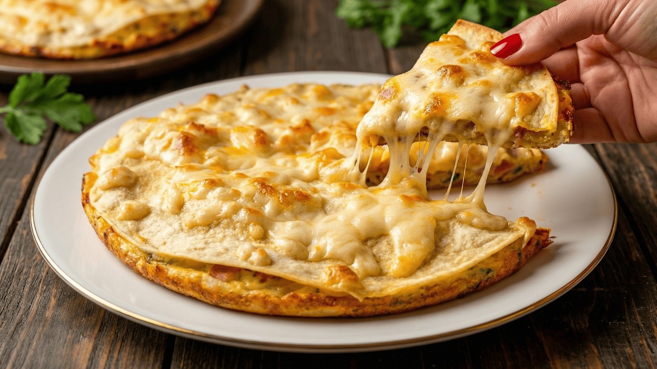 Easy Cheesy Tortilla Egg Bake | Quick & Delicious Breakfast Recipe