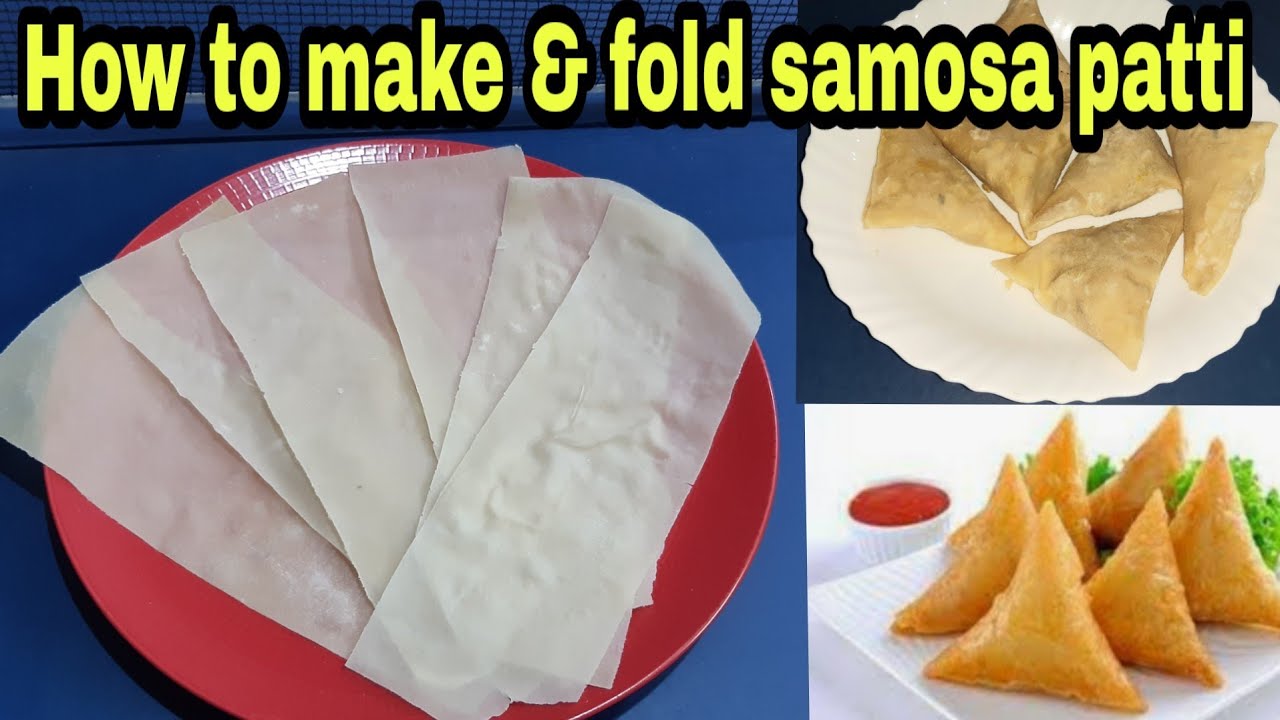Samosa and Roll Patti | How to Fold Samosa | Ramzan recipe | by easy cooking plus baking