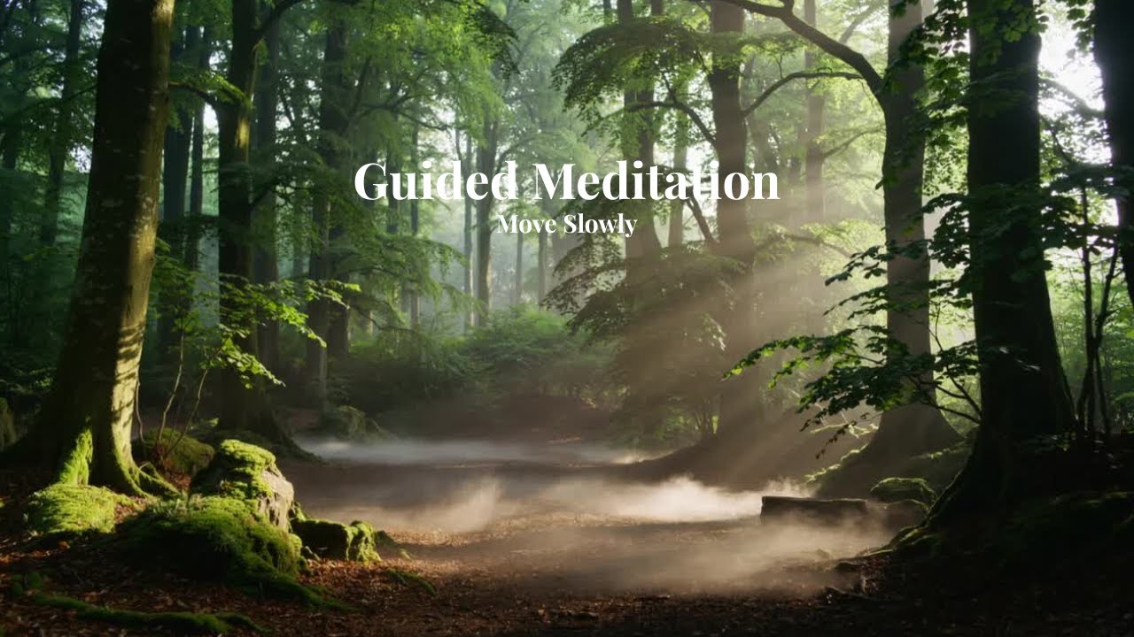 Move Through Today Slowly | 10-Minute Morning Meditation for a Calm Pace