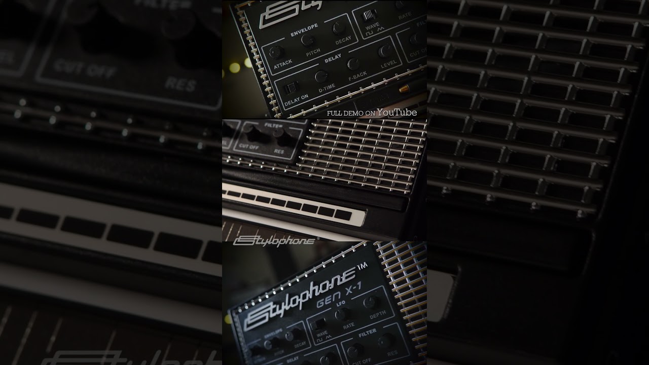 Dubreq Stylophone GEN X-1 Portable Analog Synth #synth #synthesizer #analogsynth
