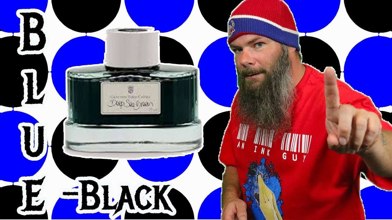 Graf von Faber Castell Midnight Blue Fountain Pen Ink #fountainpenink #fountainpens