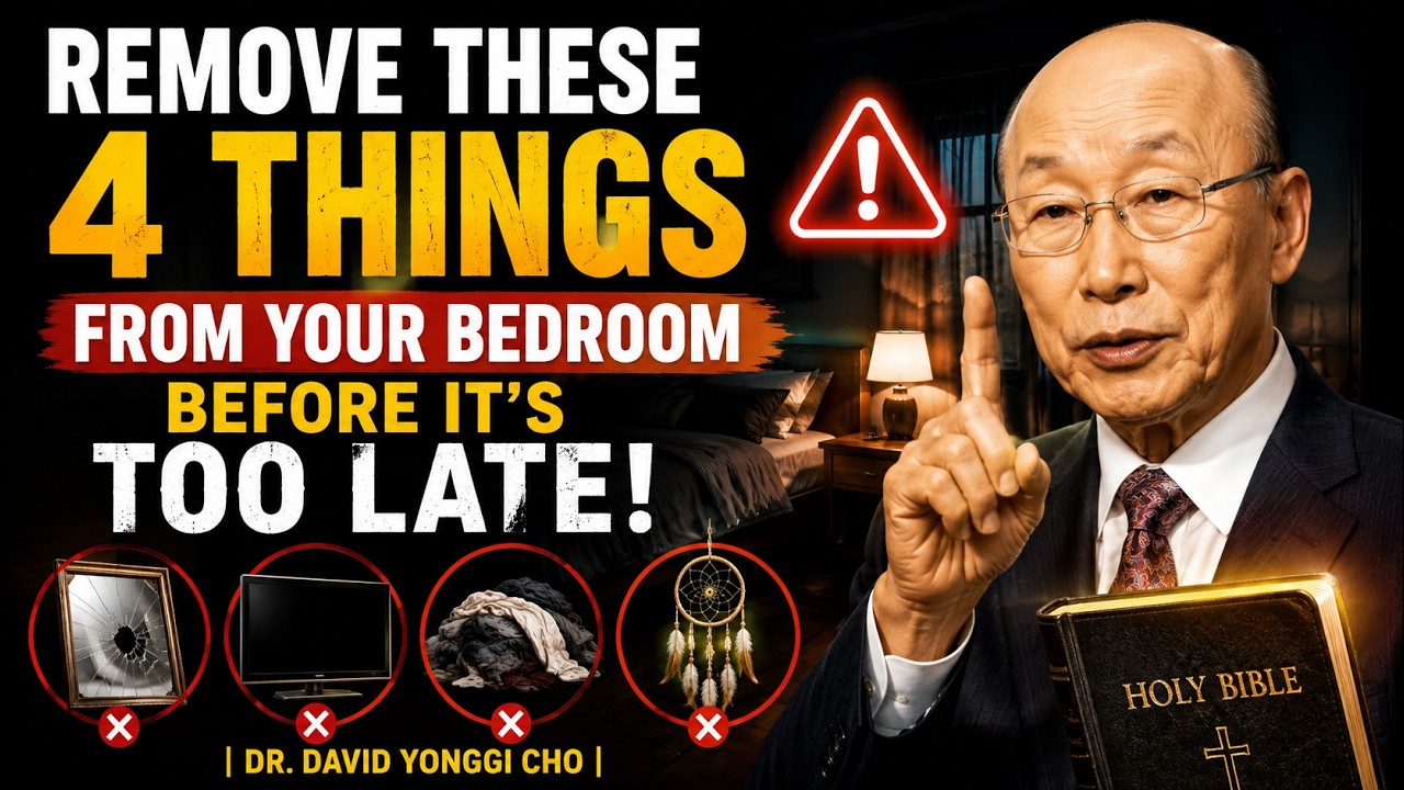 God Warns: NEVER Keep These 4 Items in Your Bedroom | Dr. David Yonggi Cho