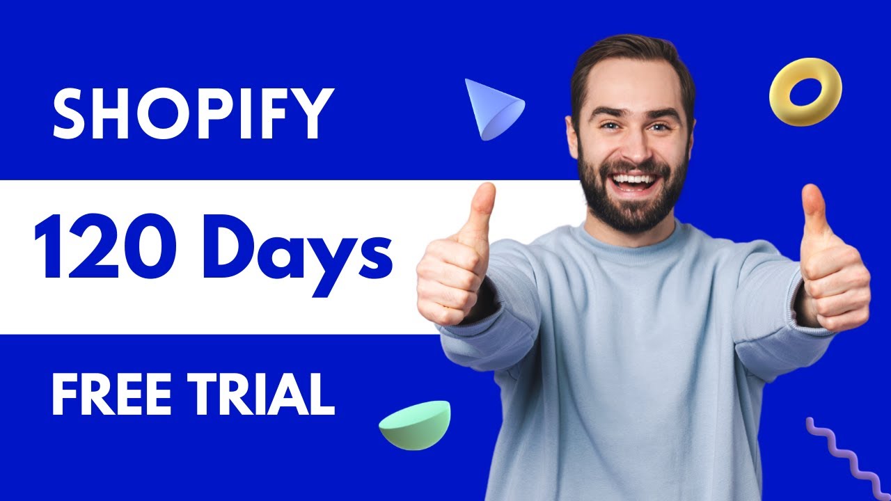 Shopify 120 day FREE trial 2024 : How to get 4 months of shopify trial