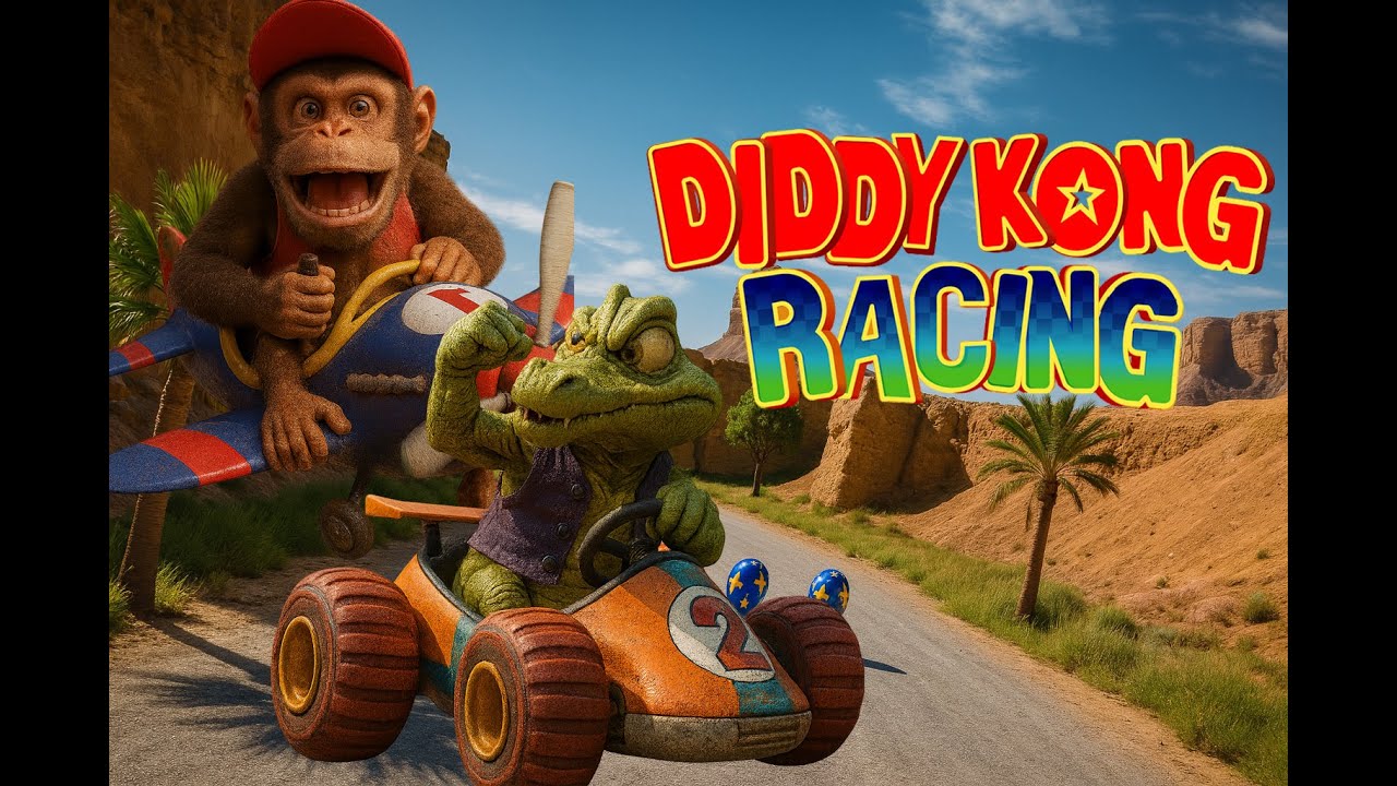 AI Recreates All Diddy Kong Racing Characters With Mind-Blowing Realism!
