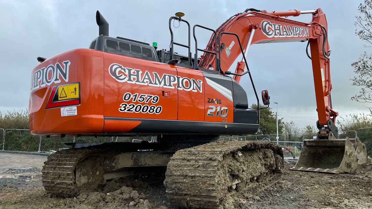 Champion Groundworks Hitachi Zaxis 210LC-7
