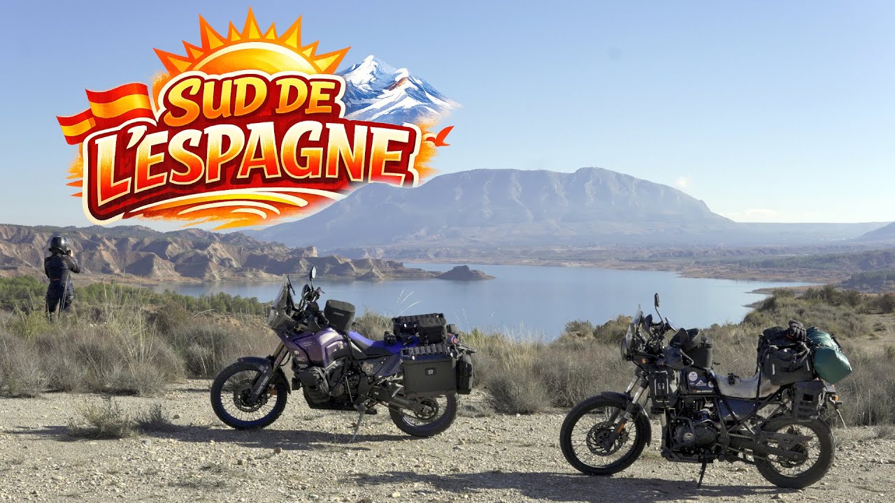 FUIR L'HIVER À MOTO 🏍️☀️ ROAD TRIP DANS LE SUD DE L'ESPAGNE 🇪🇸 – EP1