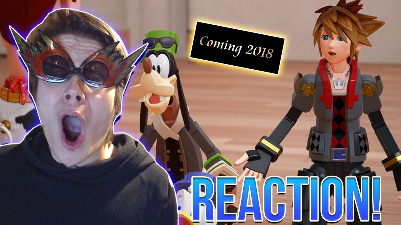 KINGDOM HEARTS 3 D23 TRAILER AND RELEASE YEAR REACTION!