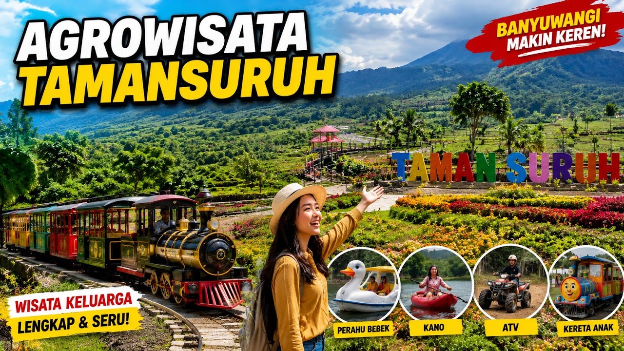 Agrowisata Tamansuruh Banyuwangi Resmi Dibuka Lagi H+2, Ini Wahana Barunya!