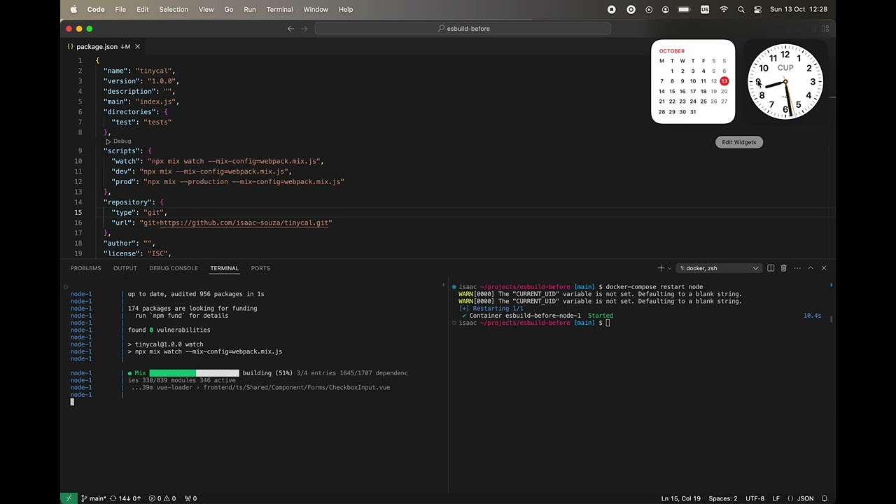 Vue.js 3 assets compilation - Webpack VS Esbuild (from ~90 seconds down to ~1)