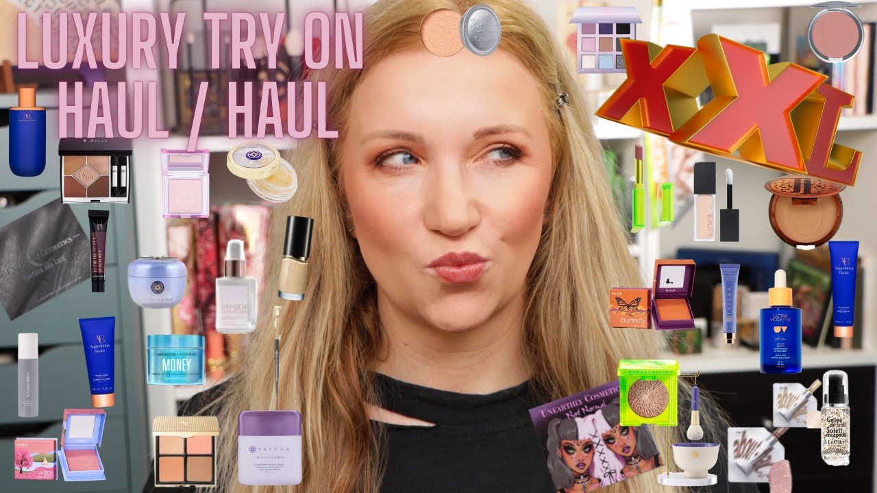 XXL LUXURY TRY ON HAUL JULI 2022 - SEPHORA - DOUGLAS - NICHE-BEAUTY - SPACENK - CULTBEAUTY - ETC ☺️