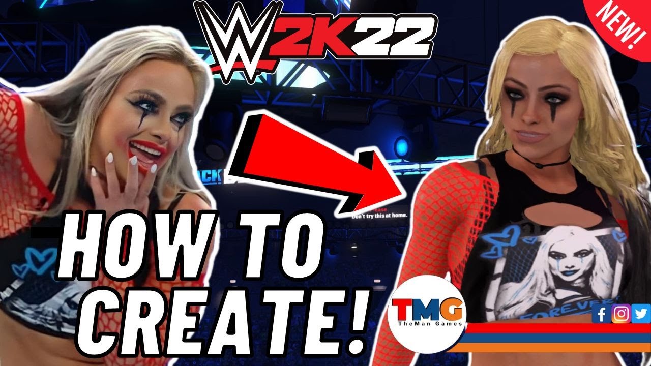 WWE 2K22 : How To Create NEW! Liv Morgan Attire!
