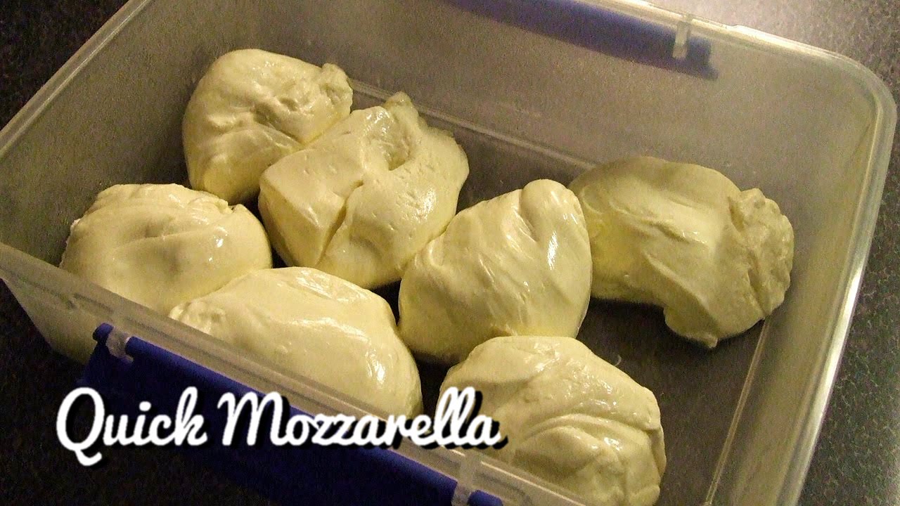How to make Quick Mozzarella