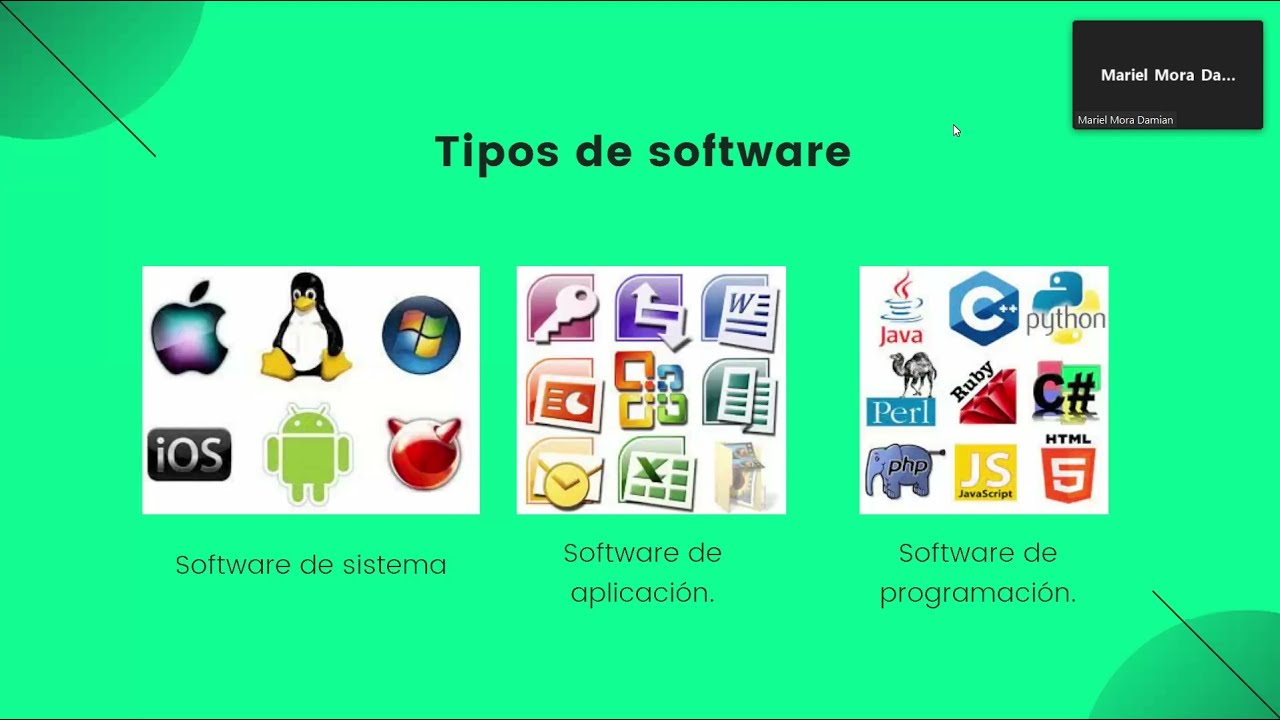 Definición y clasificación de software