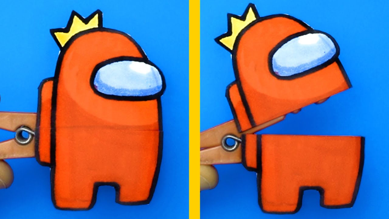 17 Amazing AMONG US ARTS & PAPER CRAFTS for FANS