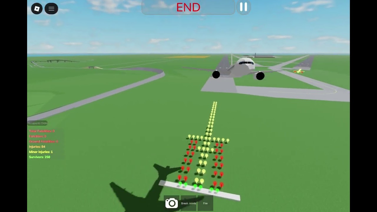 Emirates Flight 521 (ACS Crash-Landing Animation & i know the 777 did not break up like that)