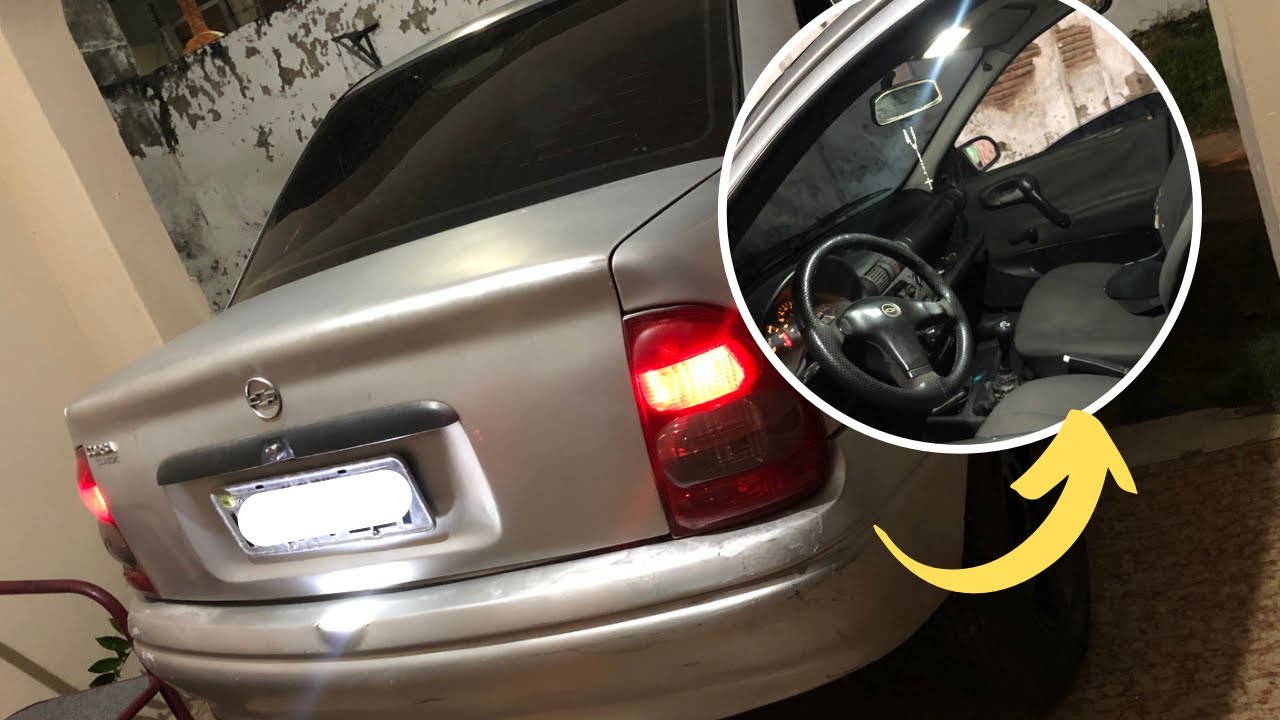 TROCANDO TODAS AS LÂMPADAS DO CORSA PRA LEDS 😍