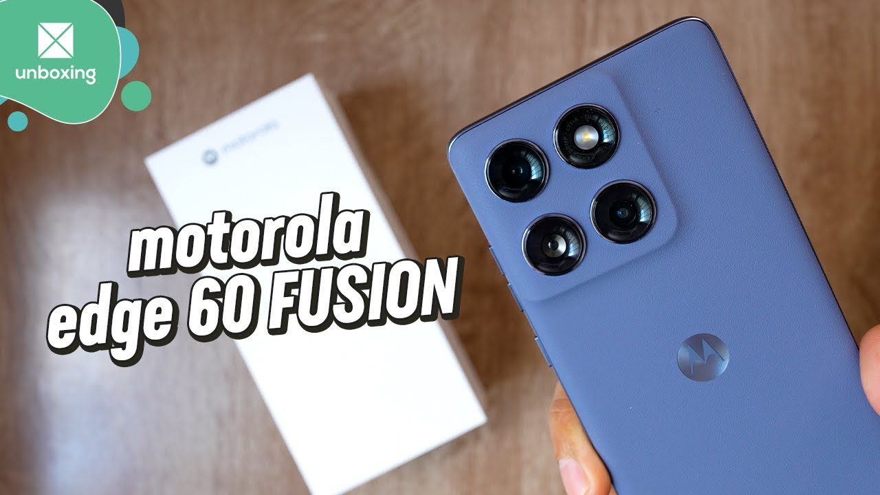 motorola edge 60 FUSION | Unboxing en español