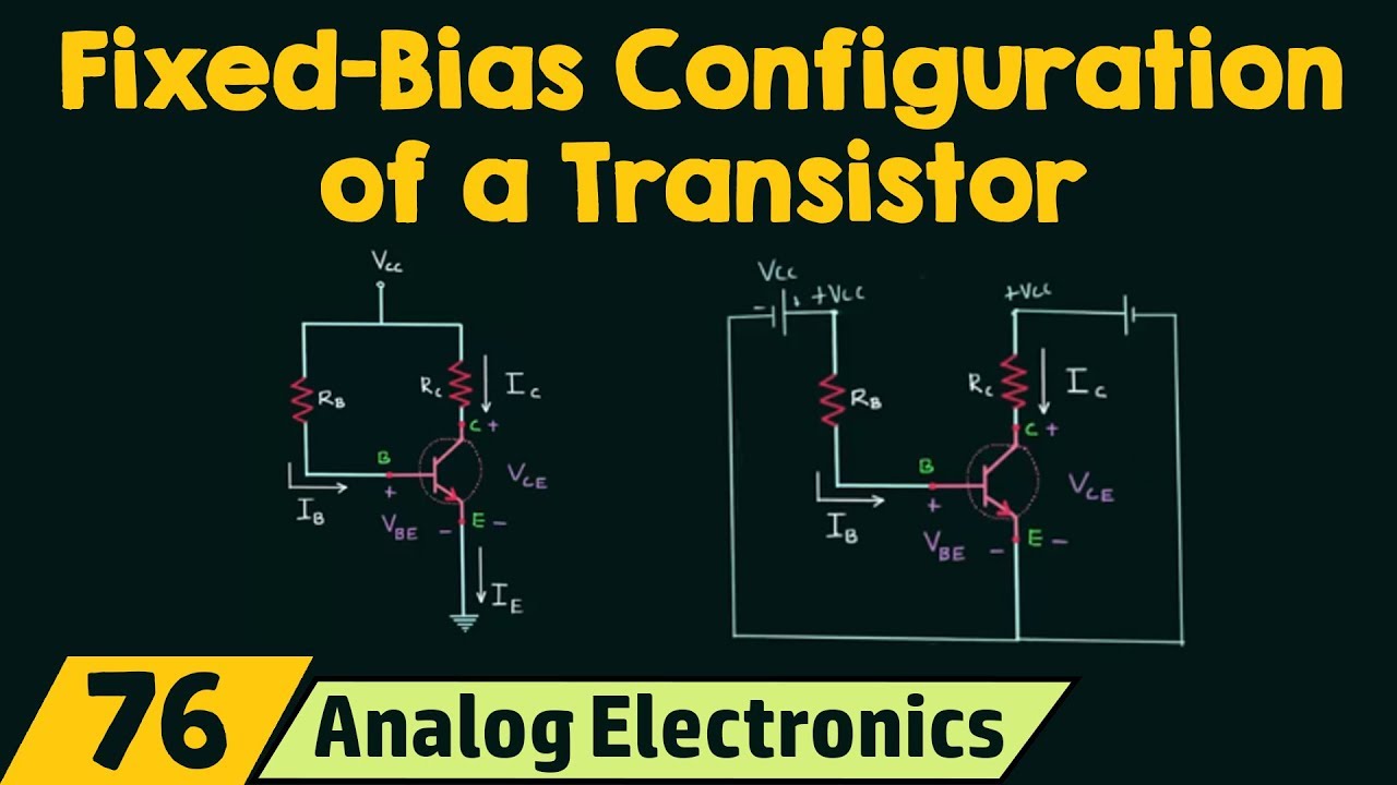 Fixed-Bias Configuration of a Transistor