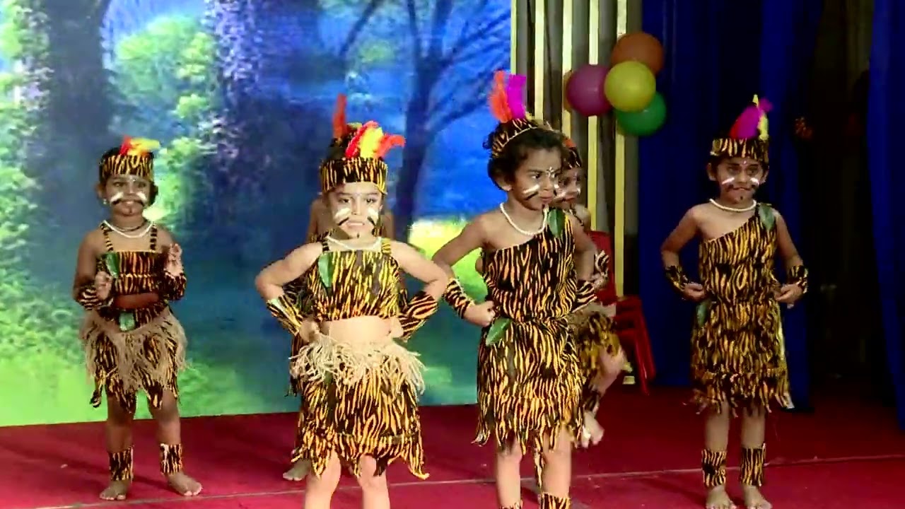 Nursery African dance| Cute African dance by little munchkins |Annual day kids performance