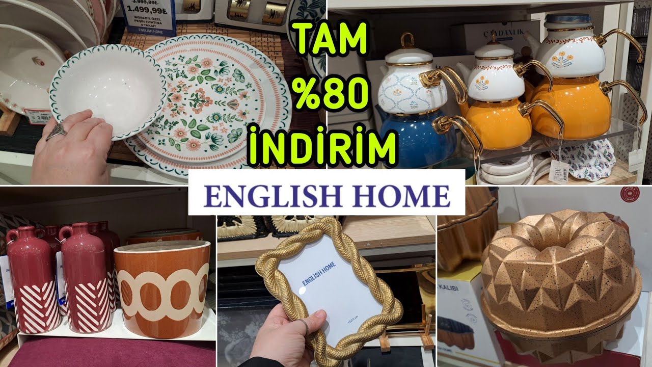 english home da tam %80 dev indirim ‼️ çeyiz alışverişi 🌹 Çeyizlik ürünler | çeyiz mağazası turu