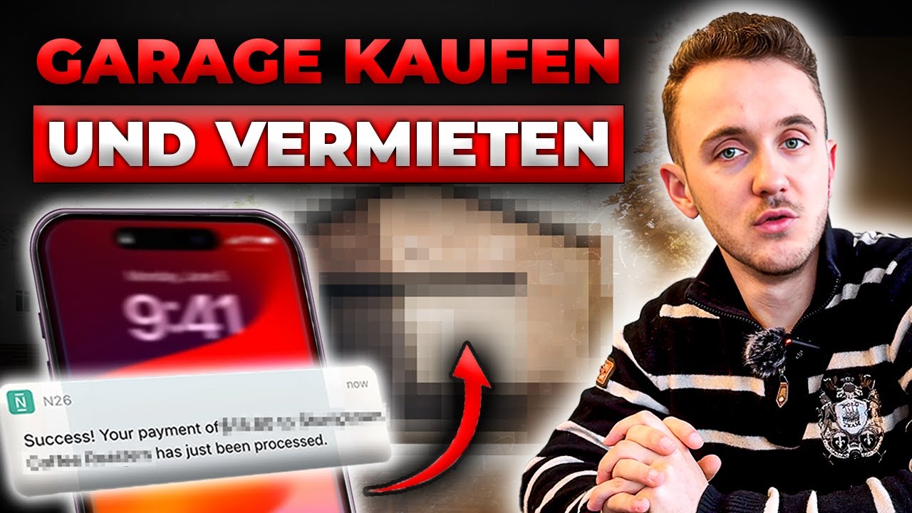VERMÖGEN AUFBAUEN: Garage kaufen und vermieten (der Ablauf) I Vermögensaufbau