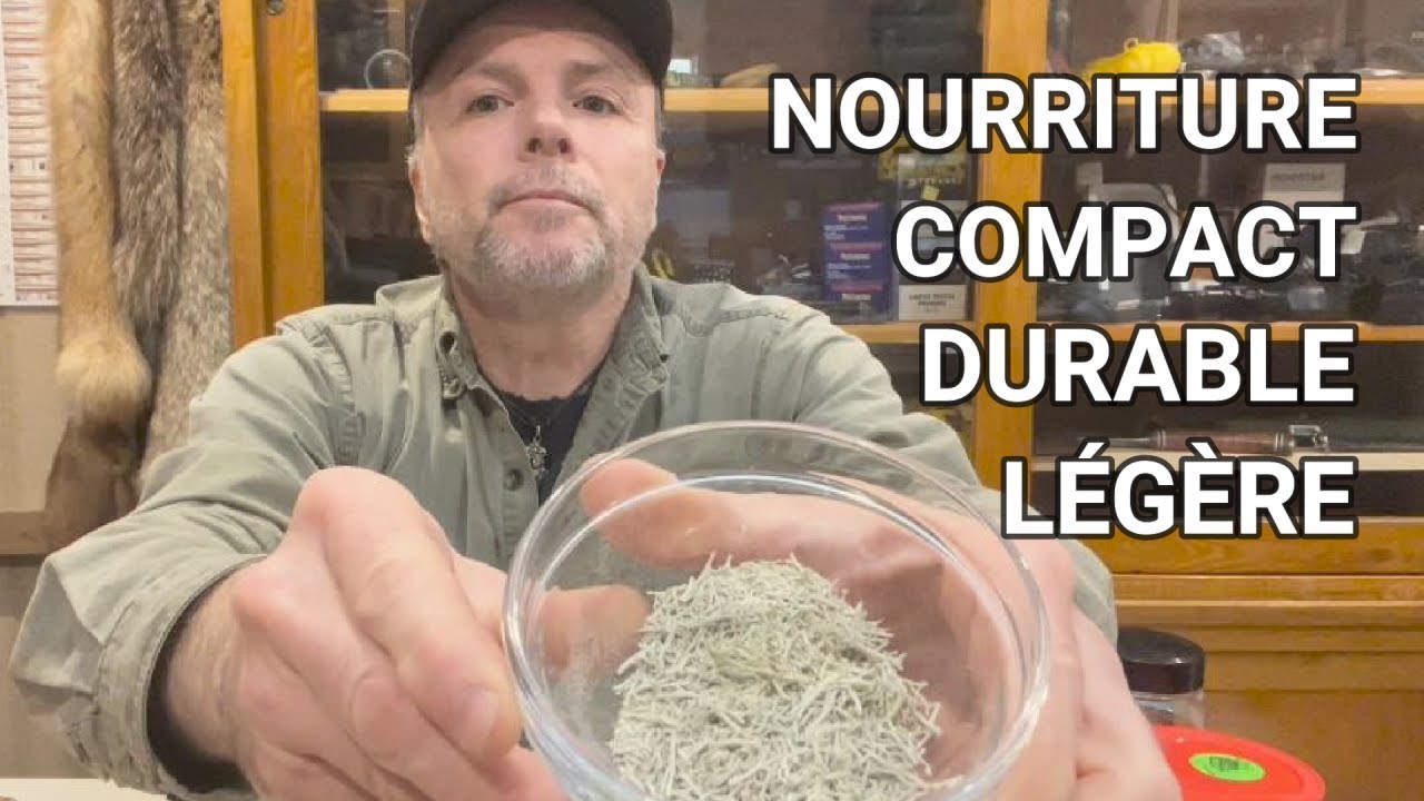 Nourriture compact, légère et durable