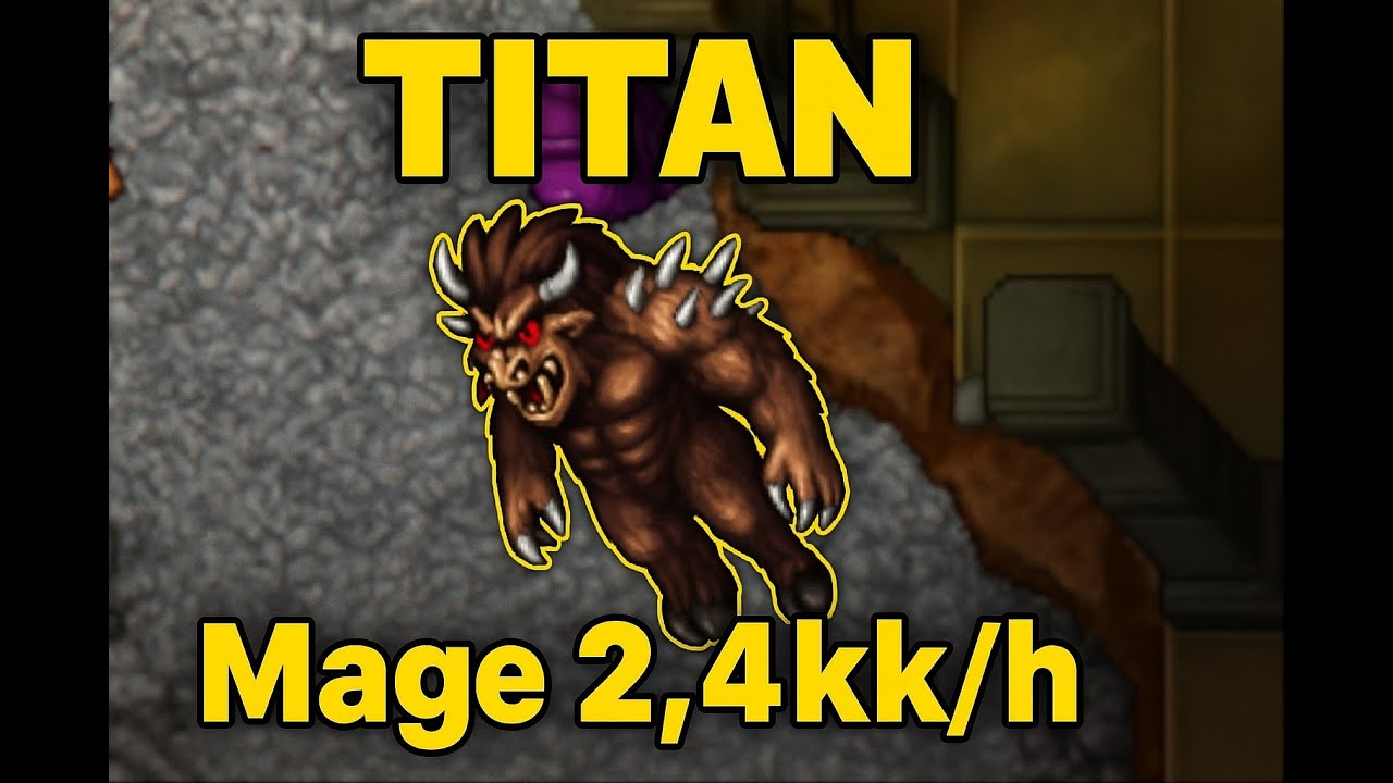TITAN HUNT | MAGE [LVL280+] |2,4kk/h XP | MEDIVIA online.