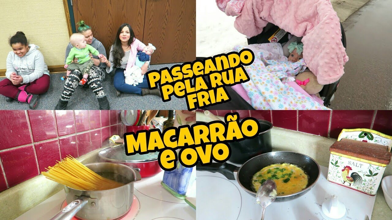 VLOG : ALMOÇO  NOSSO DE CADA DIA - A NEVE ESTÁ CAUSANDO ESTRAGOS