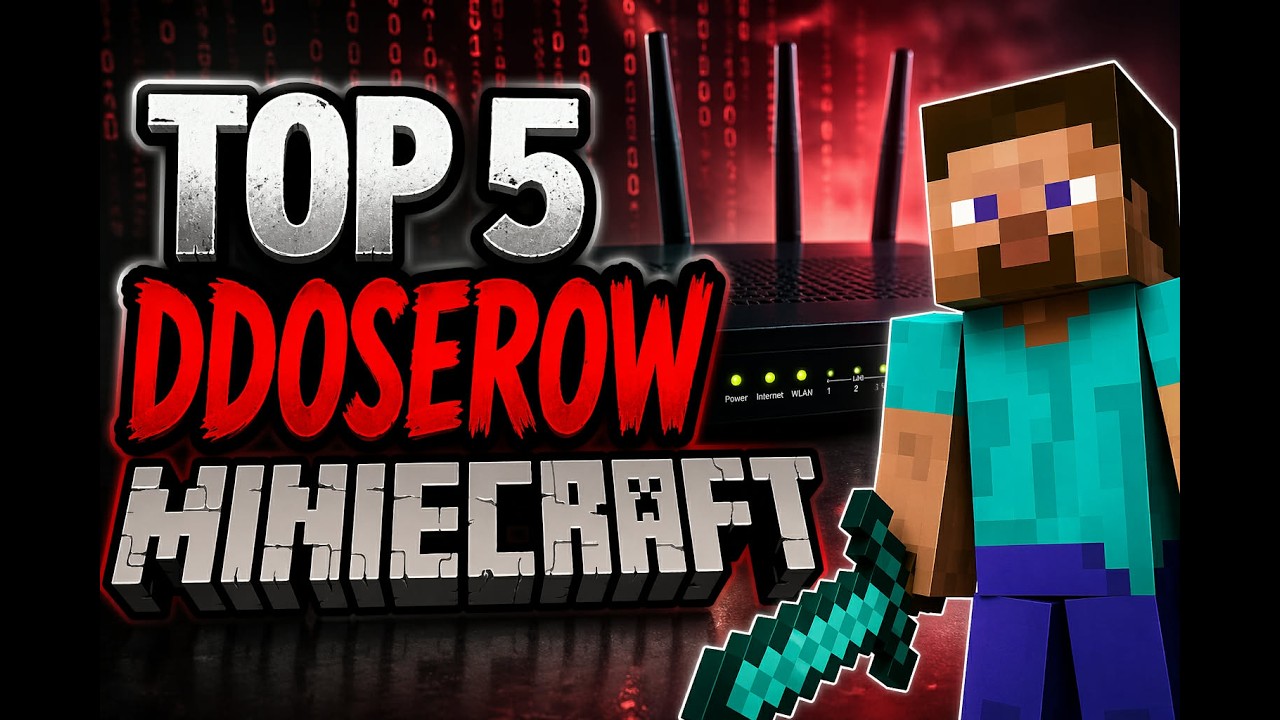 TOP 5 DDOSEROW MINECRAFT