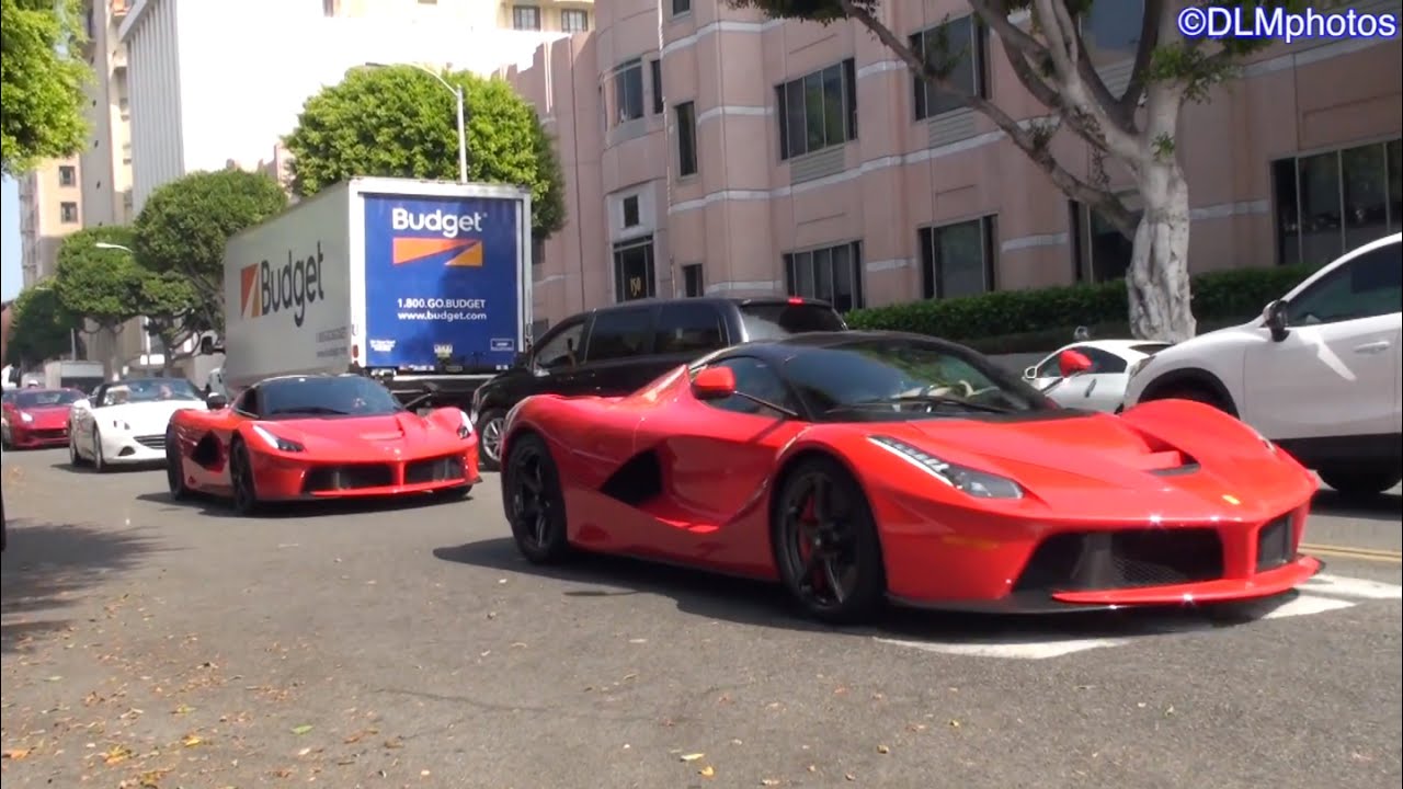 1,000 Ferraris in Beverly Hills!!! - Ferrari 60th Anniversary in America Tribute Event