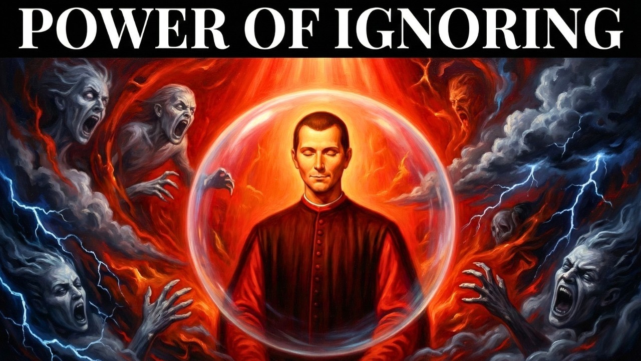 Art Of Ignoring People! Most Ruthless Power 🔥| Machiavelli's Dark Psychology Tricks