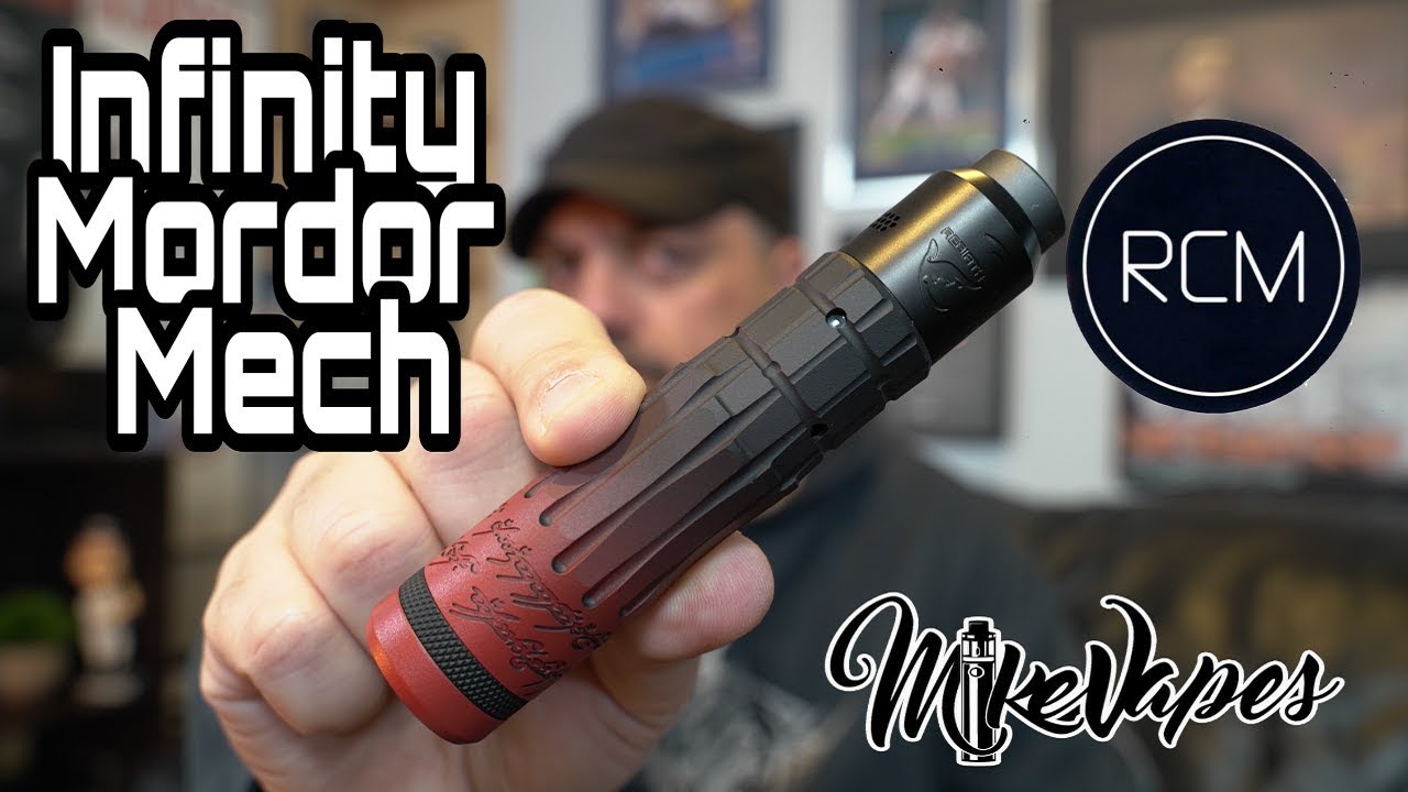 Infinity Mordor Mechanical Mod Full Breakdown 21700/20700/20650/18650 By Russian Custom Mods