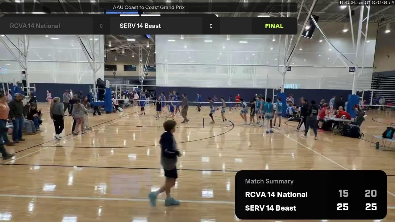 SERV 14 Beast vs. RCVA 14 National (2026.02.14)