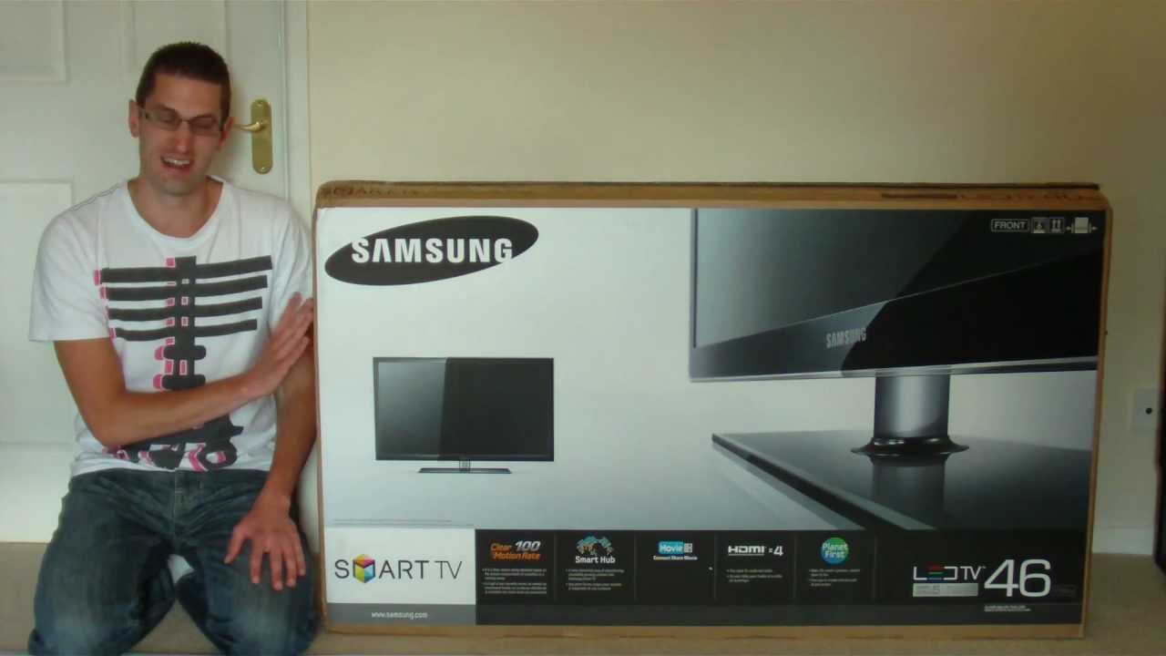 Unboxing of Samsung 46
