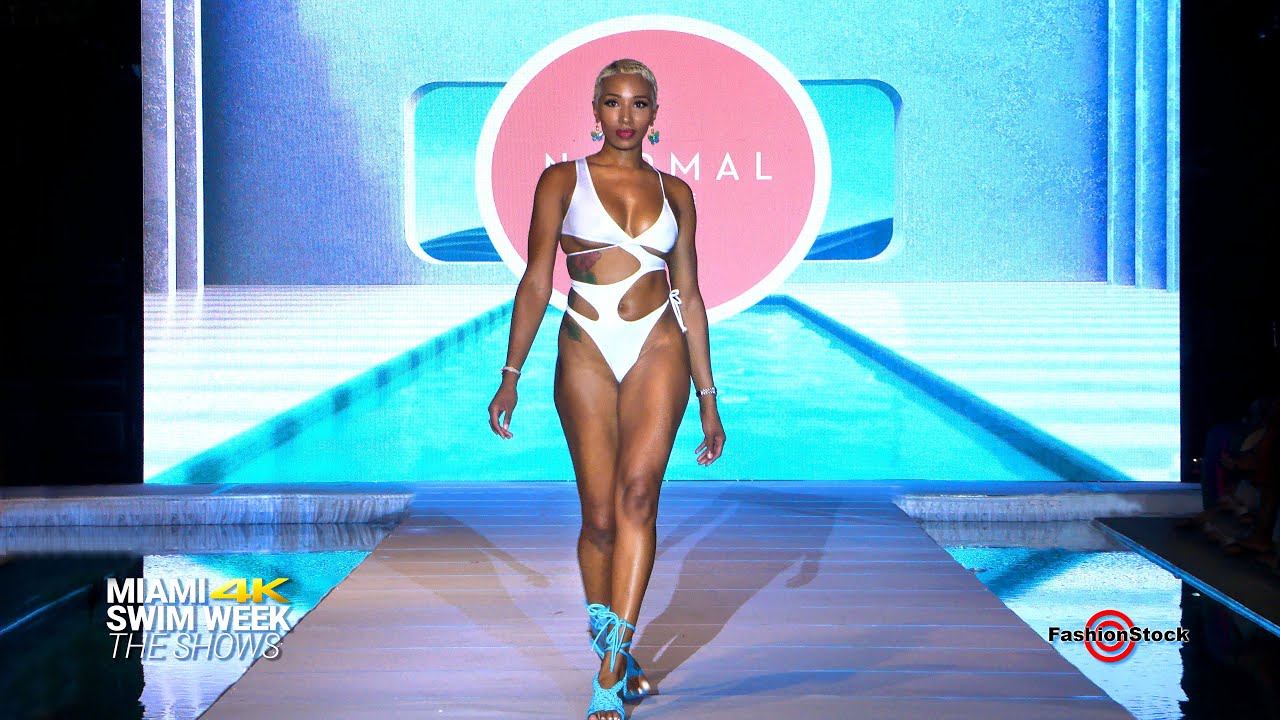 Normal Culture x Jelaminah | Official Miami Swim Week The Shows 2022 |  Runway Bikini Models - 4K
