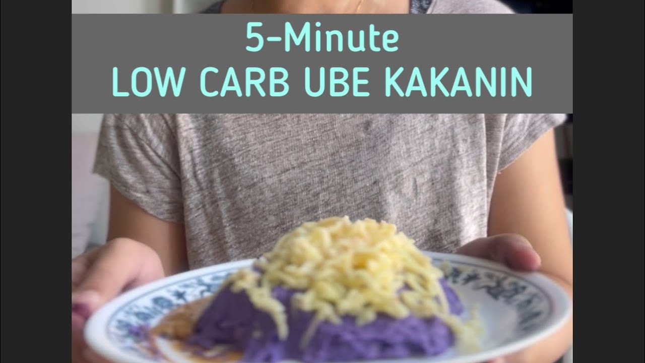 LOWCARB UBE KAKANIN FIX in 5-Minutes