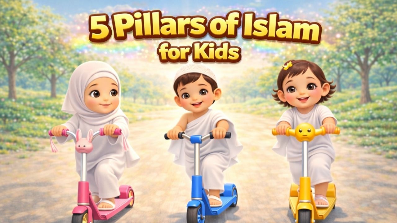 Five Pillars of Islam | Kids Nasheed | Learn Islam with Fun