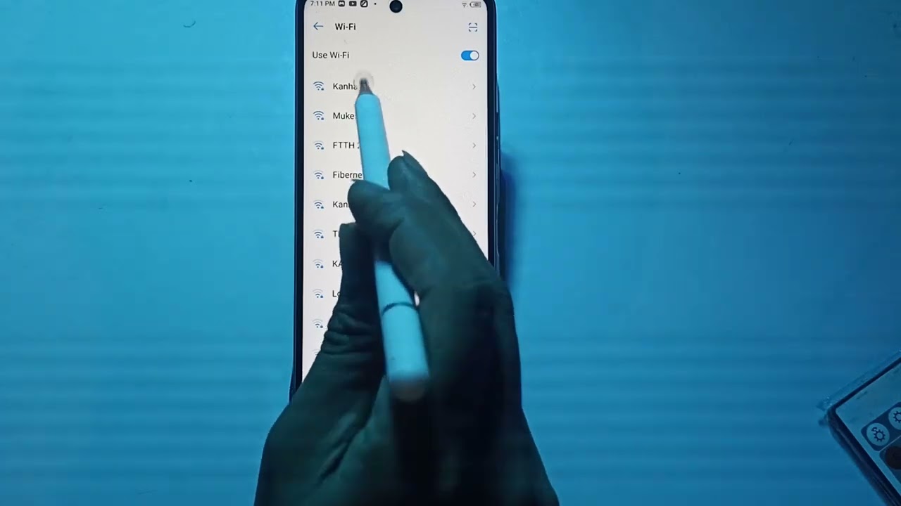 how to connect wifi network in Tecno camon 17