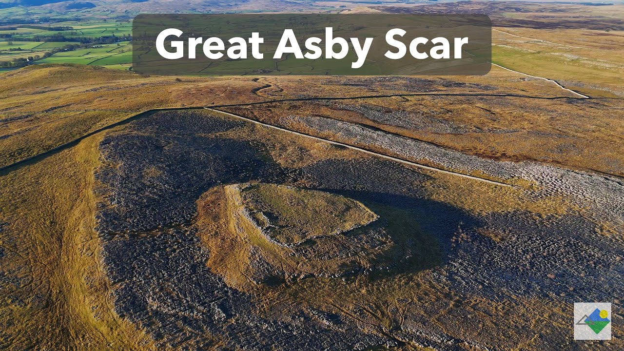 Limestone Pavement Hike | Great Asby Scar & Orton Scar Drone Adventure 4K