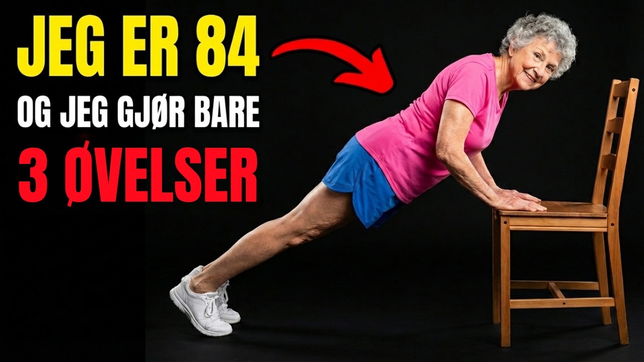 3 stoløvelser som er mer effektive enn gåing etter 60