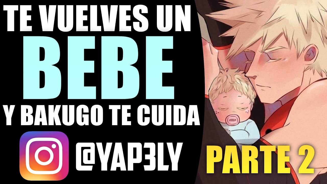 Te vuelves un BEBÉ y Bakugo TE CUIDA 💙 PARTE 2 | ASMR Bakugo | Bakugo ASMR Roleplay