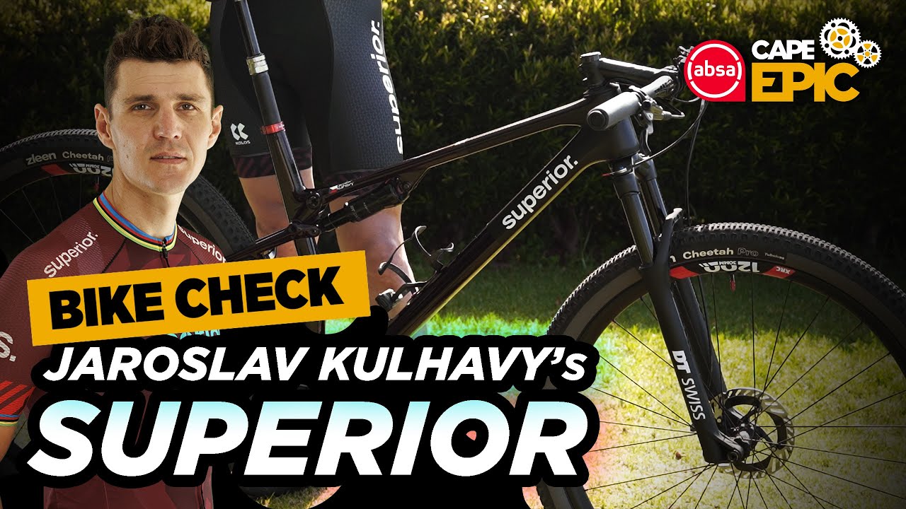 Jaroslav Kulhavy's Superior XF 9.9 Team l 2024 Absa Cape Epic