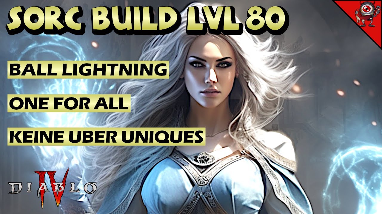 Mit LVL 80 schon ENDGAME - Zerstöre Monster LVL 120 ! Zauberer Kugelblitz Build Guide - Diablo 4