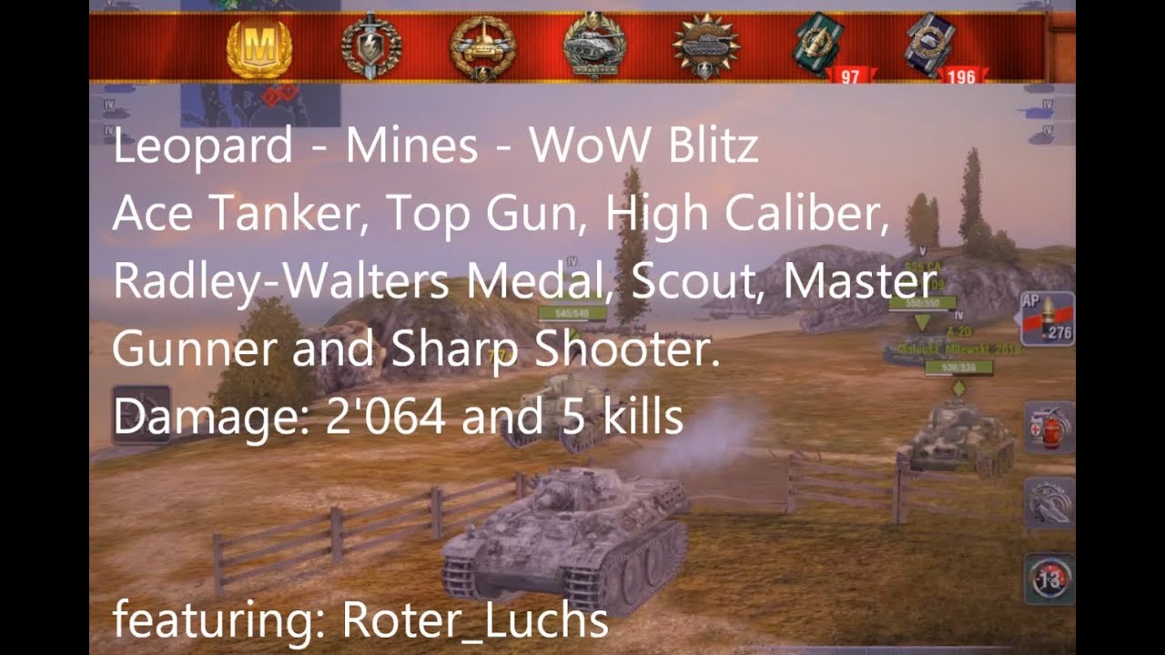 Leopard - Mines - Master - 2k Damage