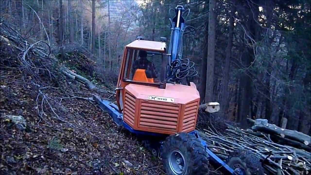 lavori con escavatore ragno
