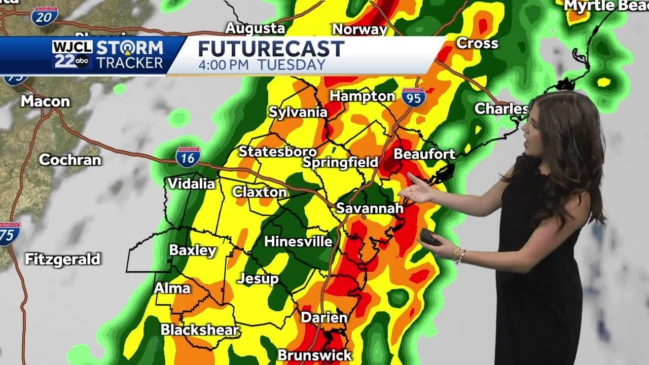 Tracking severe weather in Savannah
