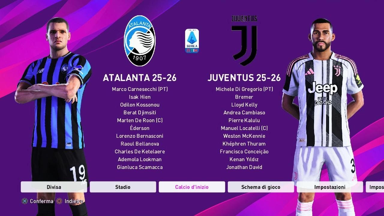 Coppa Italia 2025/26 - Atalanta - Juventus Full Match + Telecronaca